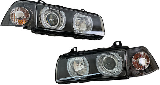 Dectane Μπροστινά Φανάρια για BMW E36 LIM. 92-98 2τμχ