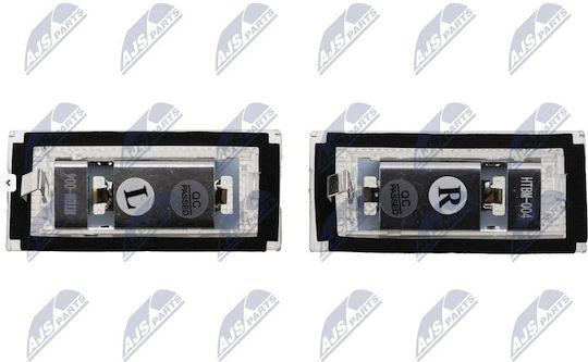 NTY License Plate Lights LED BMW X5 E53