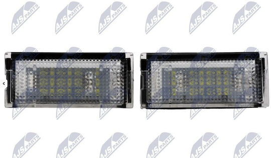 NTY License Plate Lights LED BMW X5 E53