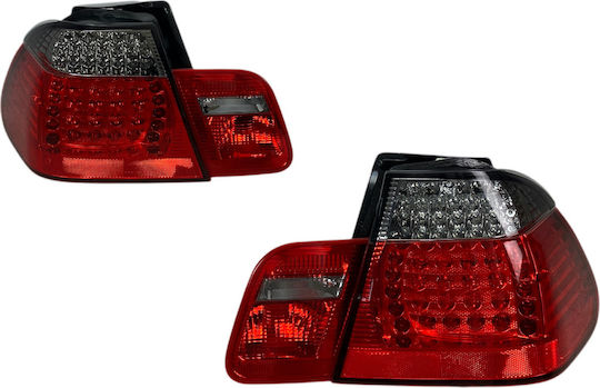 Πίσω Φανάρια Led Bmw E46 Sedan 1998-2001 Φιμέ Φλάς Σετ 2τμχ Rb21lrb