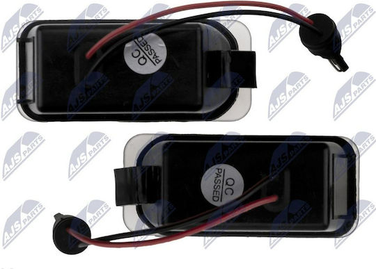 Moje Auto Светлини За Регистрационната Табела LED Ford Fiesta / Kuga / Mondeo / EcoSport / Edge / Galaxy