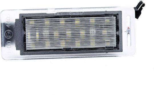 Einparts Lumini Pentru Plăcuțele De Înmatriculare LED Opel Mokka 2011 2 Bucăți