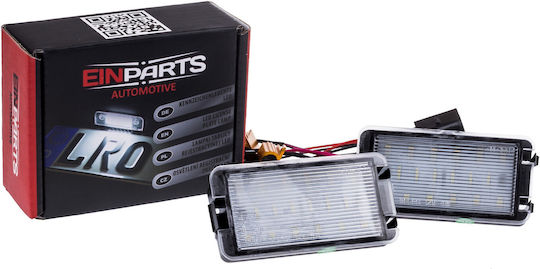 Einparts Светлини За Регистрационната Табела LED Seat Altea / Ibiza 2 Бройки