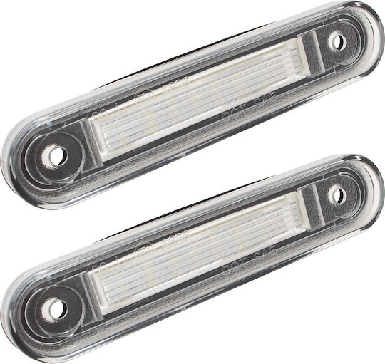Mercedes W202 Clasa C W124 W201 Clasa E Lumini LED Pentru Plăcuțele De Înmatriculare Set 2 Bucăți