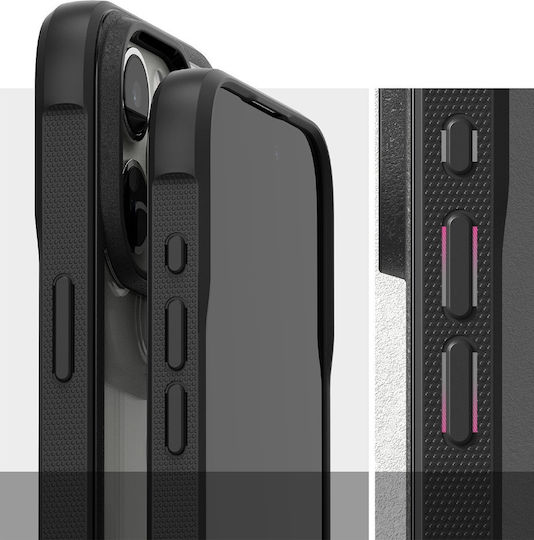 Ringke Fusion Bold Back Cover Plastic / Silicone Gray (iPhone 15 Pro Max)