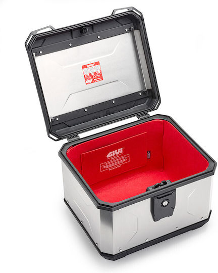 Givi Monolock Motorcycle Aluminum Top Case 44lt Black