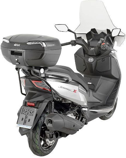 Givi Riviera Monolock Monolock Μπαγκαζιέρα Μοτοσυκλέτας 46lt Μαύρη