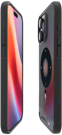 Spigen Ultra Hybrid Задна корица Пластмаса 2мм Classic Black (iPhone 16 Pro)