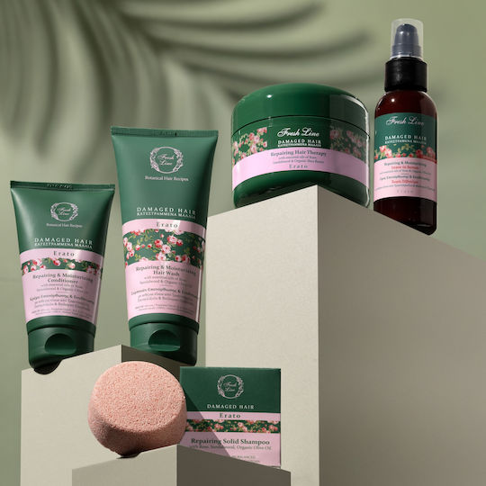 Fresh Line Erato Șampon Reconstrucție/Hrană și Hidratare pentru Toate Tipurile de Păr 200ml