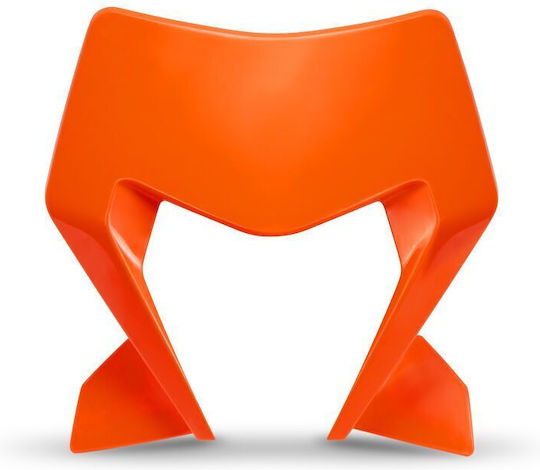 UFO Motorcycle Headlight Cover Orange 1pcs