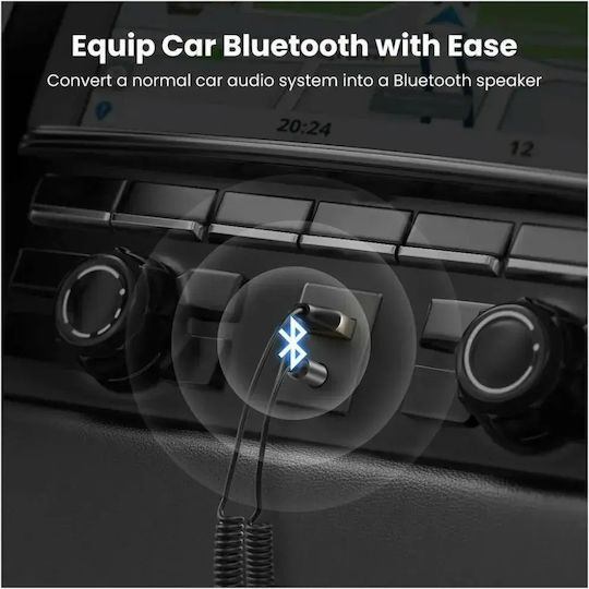 Ugreen Bluetooth Αυτοκινήτου CM309 για το Ταμπλό (AUX / Audio Receiver / με USB θύρα Φόρτισης)