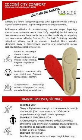 Coccine Anatomische Einlegesohlen 99103/4043 2 Stück