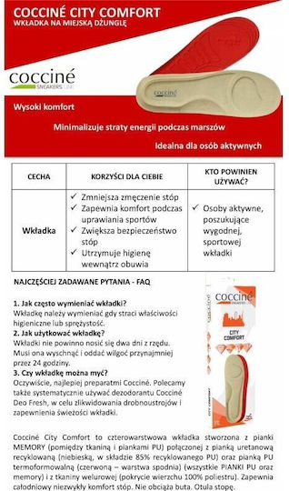 Coccine Anatomische Einlegesohlen 99103/4043 2 Stück