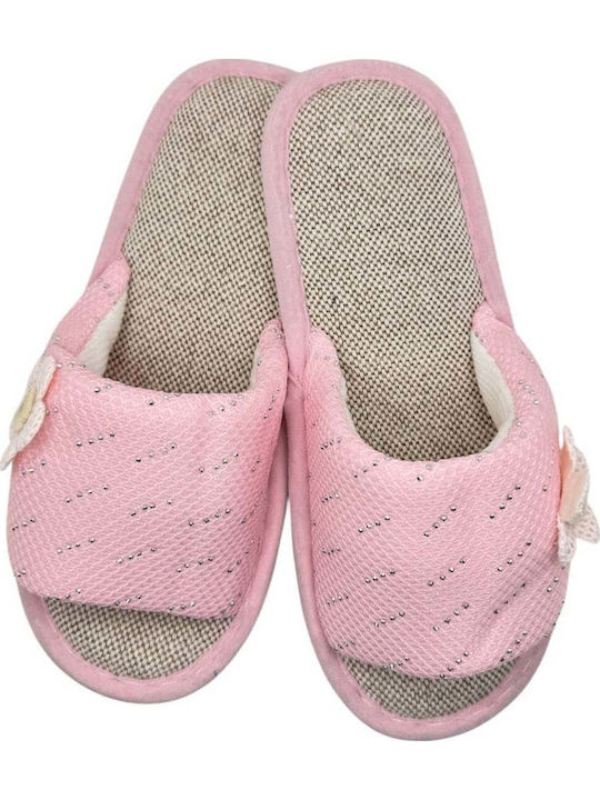 Winter Women's Slippers Sliders Pink