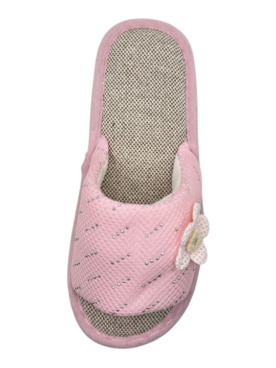 Winter Women's Slippers Sliders Pink