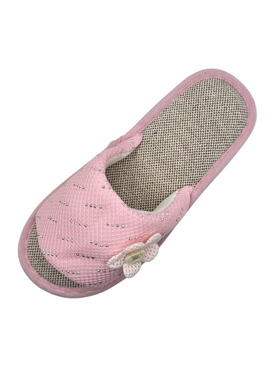 Winter Women's Slippers Sliders Pink