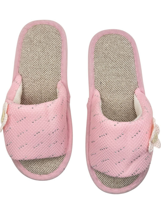Winter Women's Slippers Sliders Pink