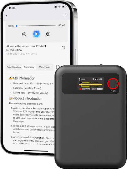 Reportofon L816 cu memorie internă de 64GB