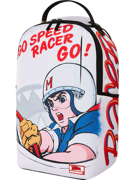 Sprayground Ученическа Раница За Гимназия С Джоб За Бутилка Speed Racer Graffiti 29 x 15 x 45 см