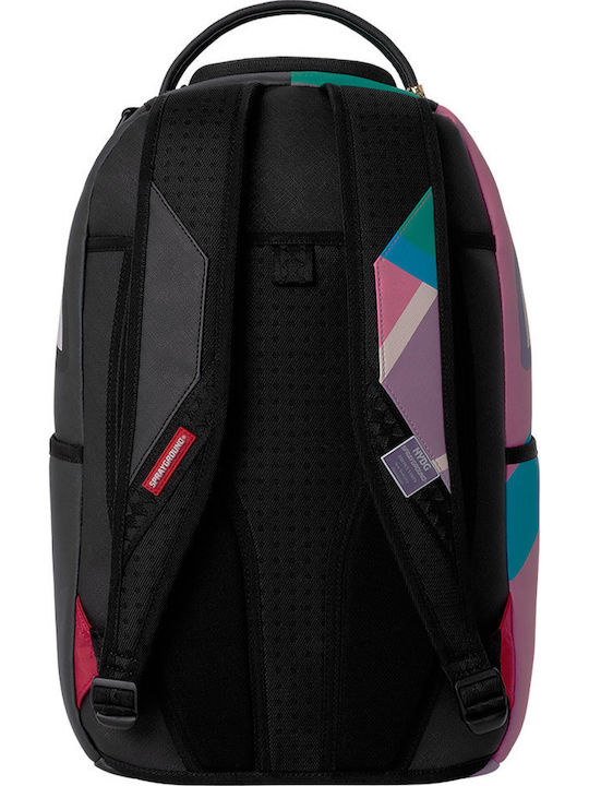 Sprayground School Backpack Junior High-High School with Water Bottle Holder NYBG Botanical Central 29 x 15 x 45cm