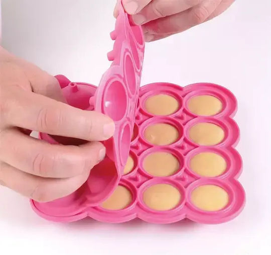 Silikomart Bakeware Tin For Chocolates Made Of Silicone 3x3cm 2 Pieces