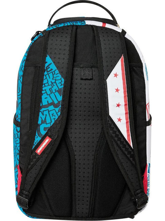 Sprayground Σχολική Τσάντα Πλάτης Γυμνασίου - Λυκείου με Θήκη για Παγούρι USPS Priority Package 29 x 15 x 45εκ