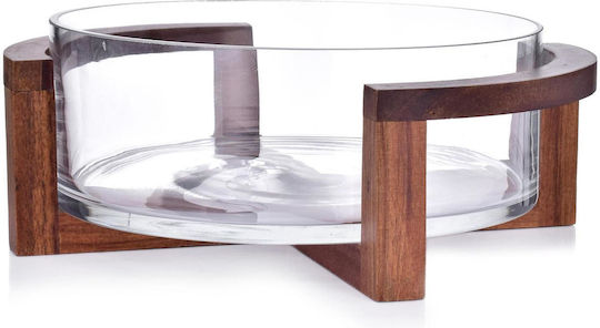 Duka Salatschüssel Glas Braun