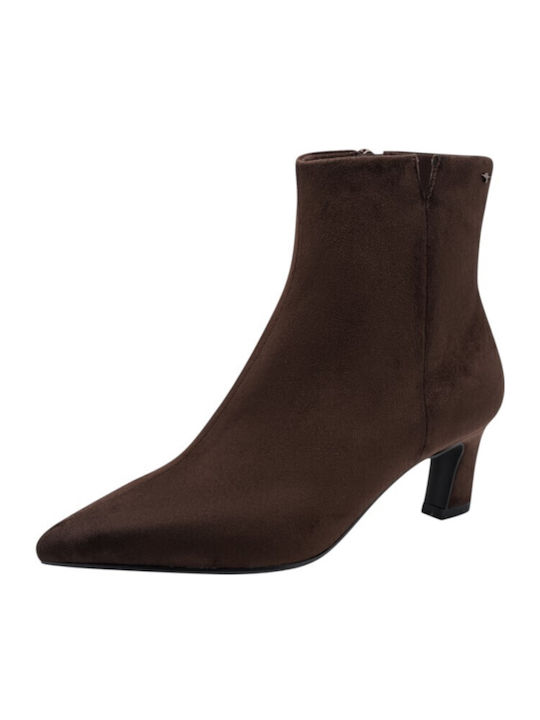 Damen Stiefeletten Braun