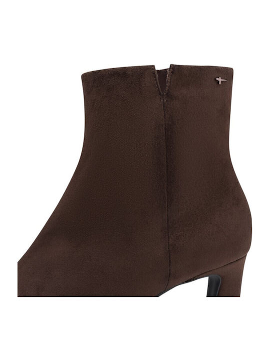 Damen Stiefeletten Braun