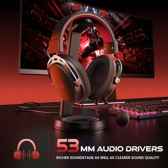 Redragon H541 Over Ear Gaming Headset με σύνδεση 3.5mm / USB for Nintendo Switch / PC / XBOX
