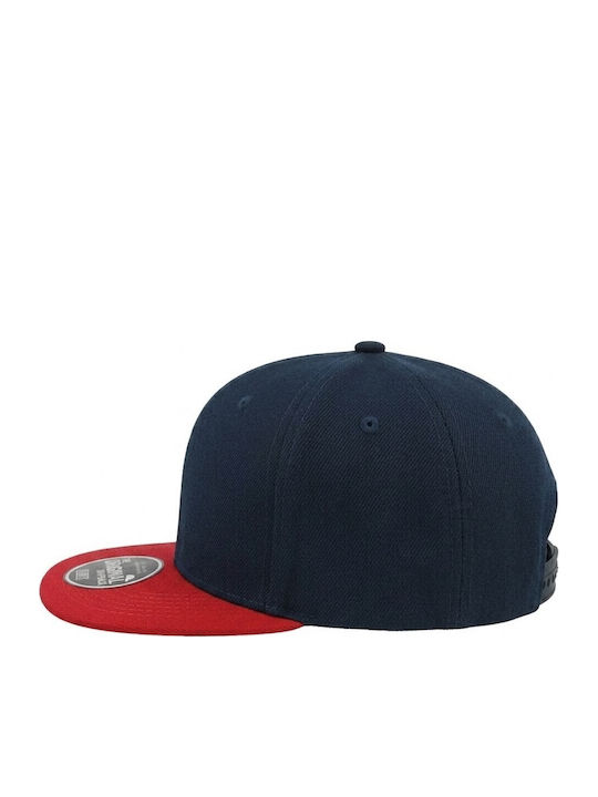 Atlantis 845 Snap Back Καπέλο Jockey 6 Panel Flat Γείσο – 100% Ακρυλικό Navy Red Atlantis 845 Snap Back Καπέλο Jockey 6 Panel Flat Γείσο – 100% Ακρυλικό Navy Red