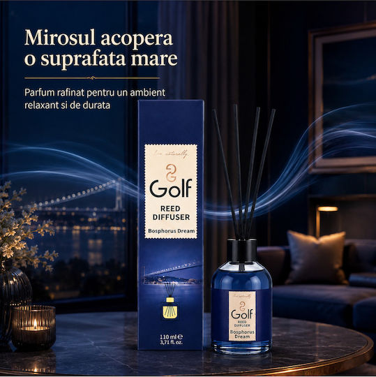 Golf Bosphorus Dream Ambient Fragrance Diffuser Sticks 110 Ml Blue