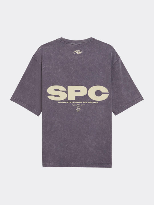 Graphic T-shirt Μωβ