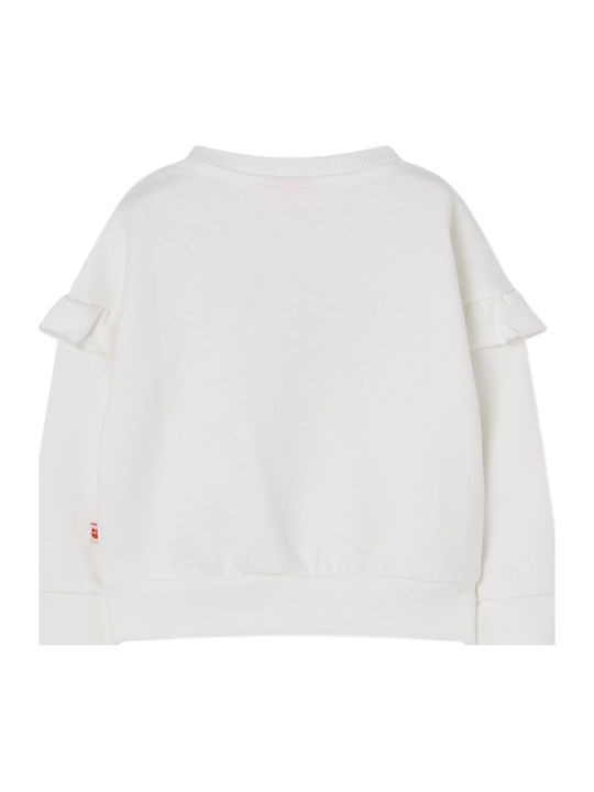 Kinderoberteile Langärmelig Off White