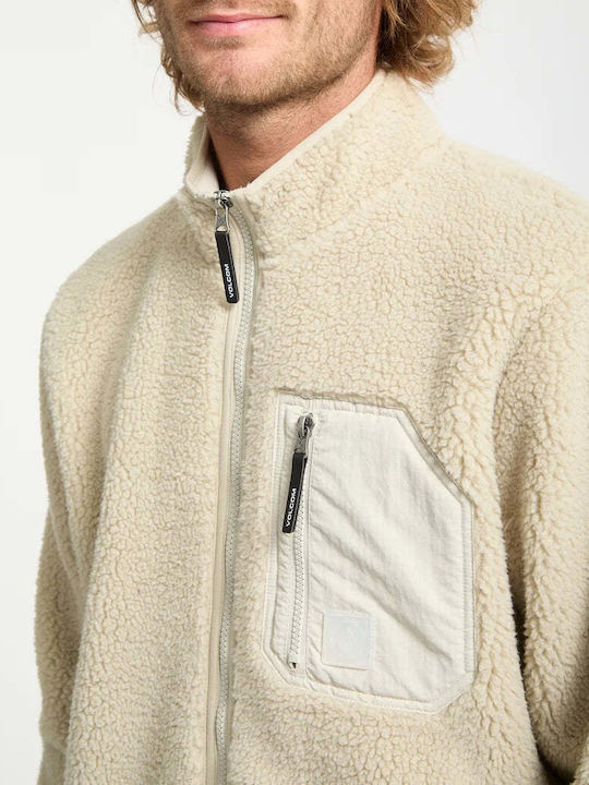 Muzzer Fuzzar Ανδρική Ζακέτα Sherpa Stone
