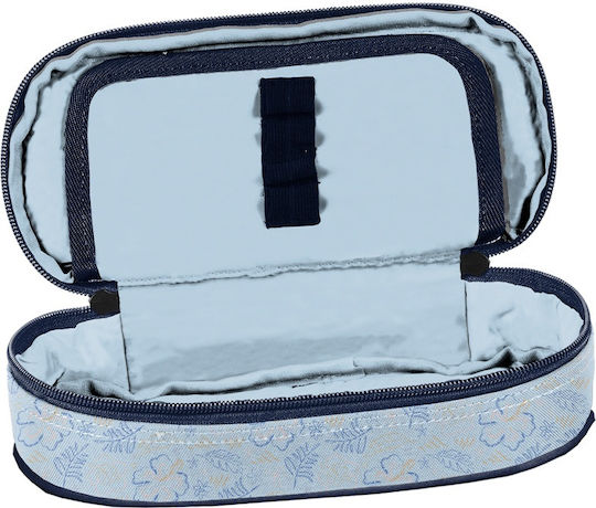 Paso Polo Gefüllte Blaues Federmäppchen