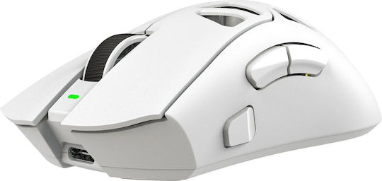 White Shark Morien Kabellose RGB Gaming Maus 12000 DPI Weiß