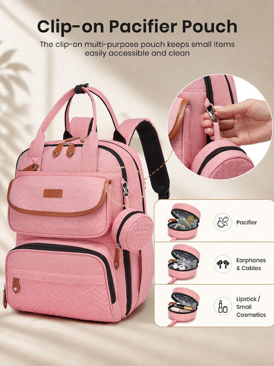 Miss Lulu Ormi Rucksack Rosa
