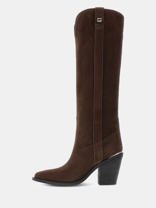 Damenstiefel Braun FLTSN2SUE11