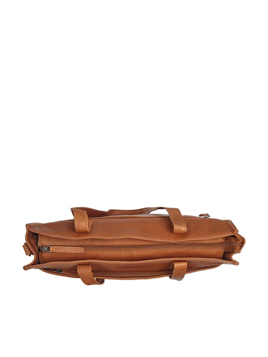 Leather Women's Tote Bag Tabac Brown