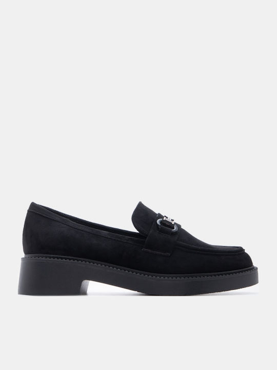 Women's Loafers In Black Color