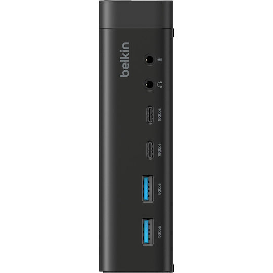 Belkin Connect 14-in-1 Dock / USB-C Docking Station με HDMI/DisplayPort 4K PD Ethernet και σύνδεση 2 Οθονών