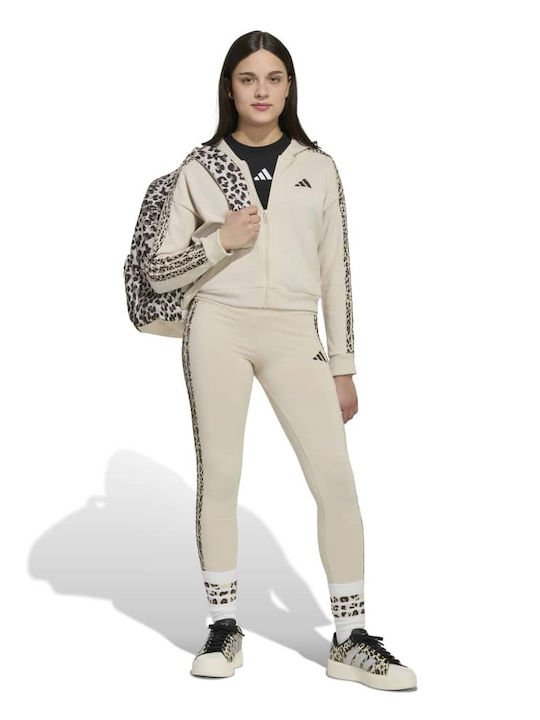Kinderleggings Sport Lang Beiges