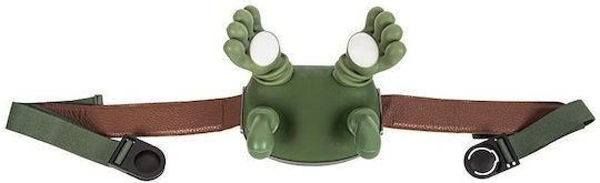 Blow Massage Device for Neck & Back with Heating Function Beige