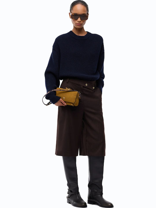 Damen Bermudas Braun