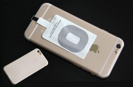 Δέκτης Φόρτισης Qi USB-C σε Μαύρο χρώμα