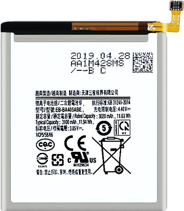 Съвместима заместителна батерия 3100mAh за Galaxy A40