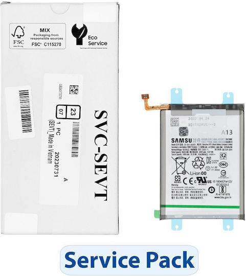 Samsung Servicepack Battery Ebba136aby Μπαταρία Αντικατάστασης 4900mAh για Samsung Galaxy A13 5G