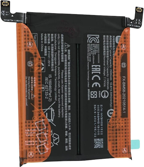 Xiaomi Service Pack Ersatzakku 5000mAh für Xiaomi Mi 11T Pro