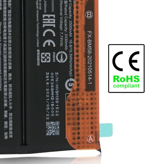 Xiaomi Service Pack Ersatzakku 5000mAh für Xiaomi Mi 11T Pro